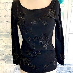 ESCADA  beaded top size 36